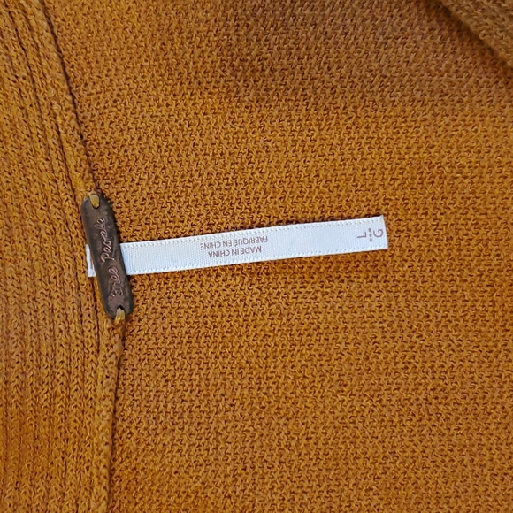 Free People Burnt Orange Sweater - Picture 5 of 7